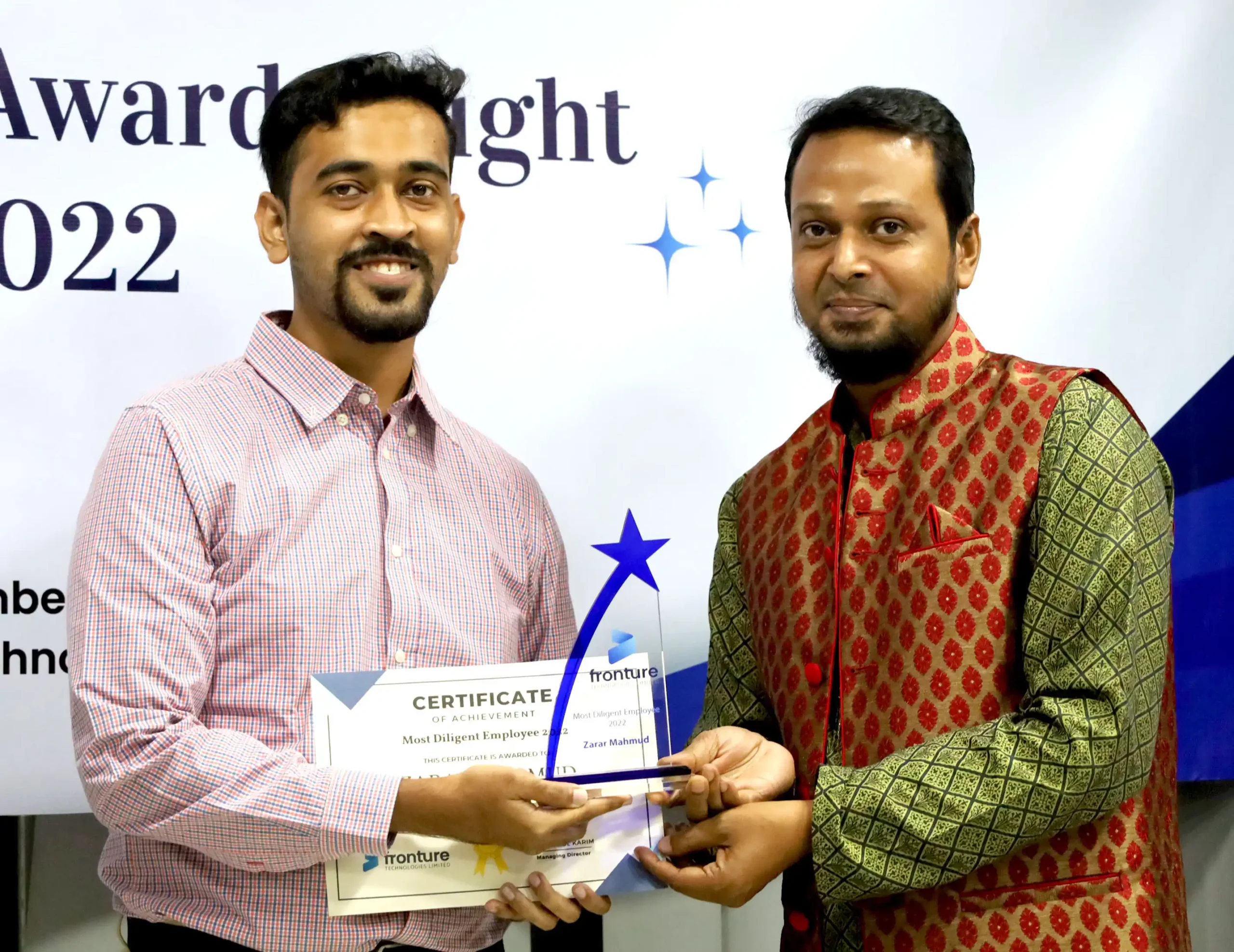 Employee Awards Night ‘22 Fronture Technologies Limited Fronture